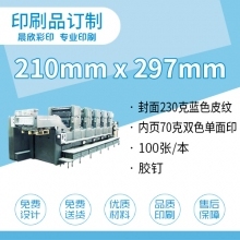 印刷品定制（210*297mm)